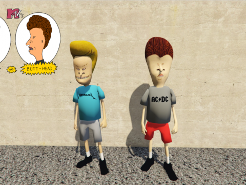 Beavis and Butthead [Add-On Ped] 2.0