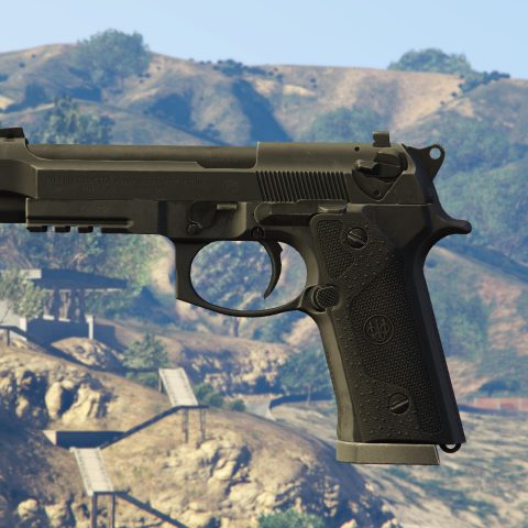 Beretta M9A3 [SP/ FiveM | Animated] 1.0 – GTA 5 mod