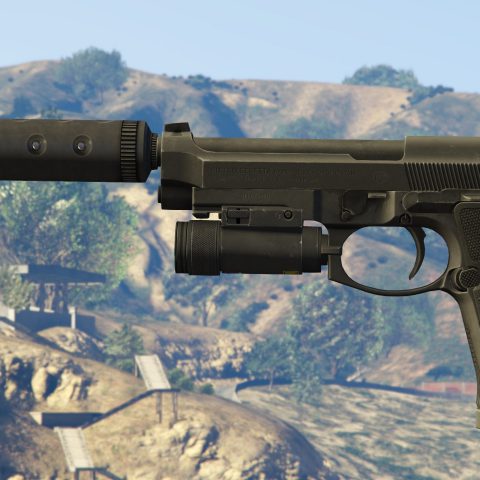 Beretta M9A3 [SP/ FiveM | Animated] 1.0 – GTA 5 Mod