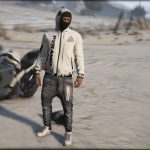 Black Pyramid Goggle Hoodie Texture for Mp Techfleece Jacket 1.0