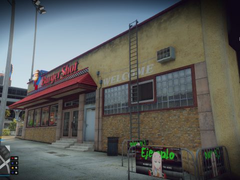 Boxing Ring BurgerShot [SP YMAP / FiveM] 1.0