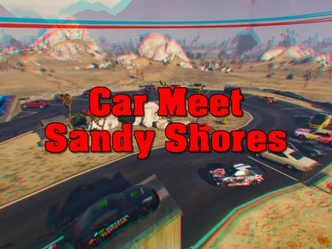 Car Meet Sandy Shores [YMAP | FIVEM | SP] 1.0