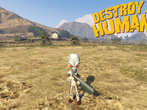 Crypto from Destroy all Humans [Add-on Ped]