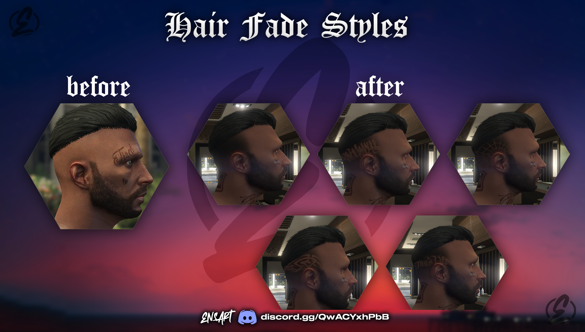 Hair Fade Styles Pack V1