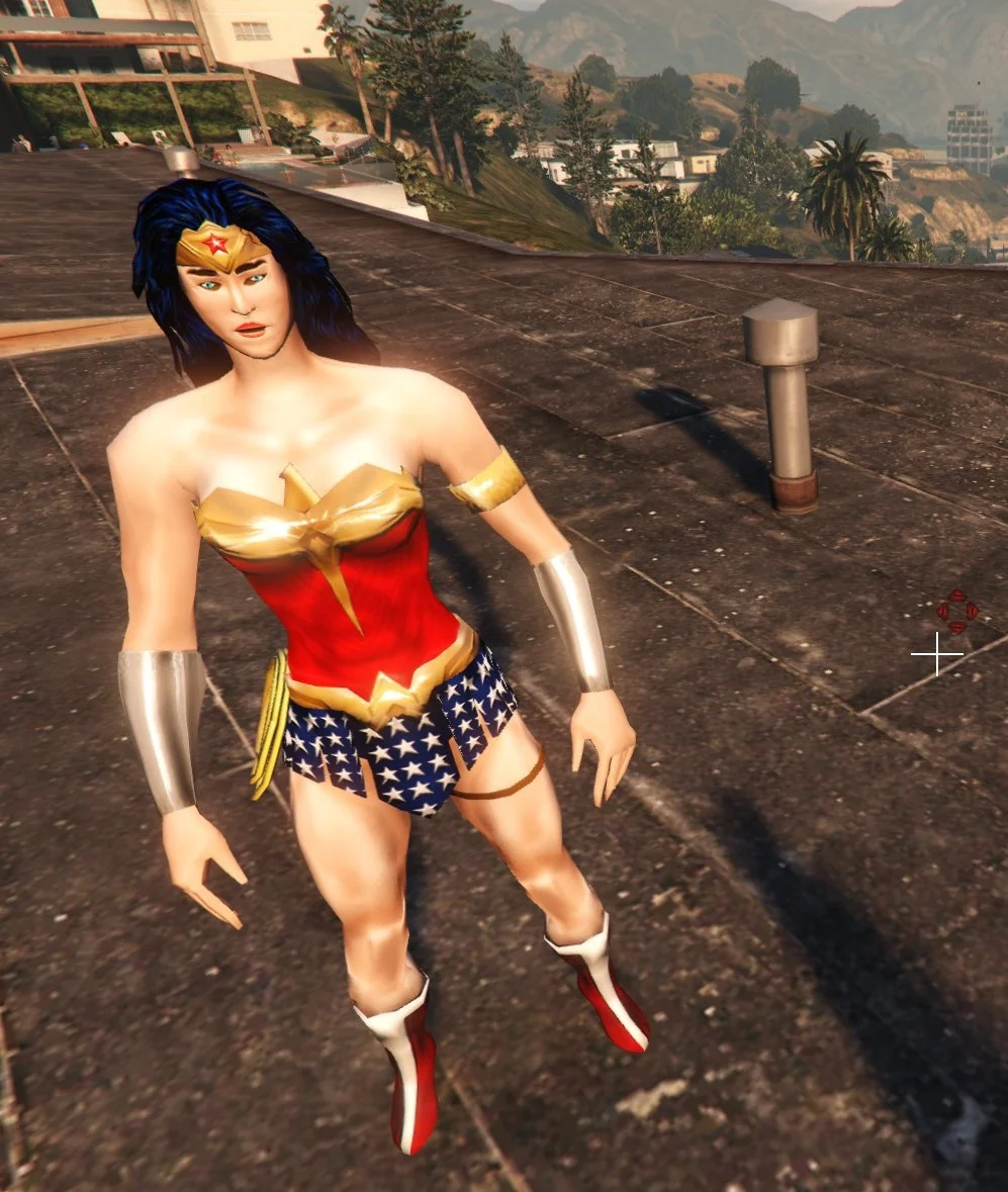 Injustice - Wonder Woman - Retexture 1.3