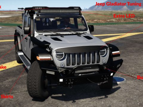 Jeep Gladiator 2020 [Add-On / FiveM | Tuning] 1.1