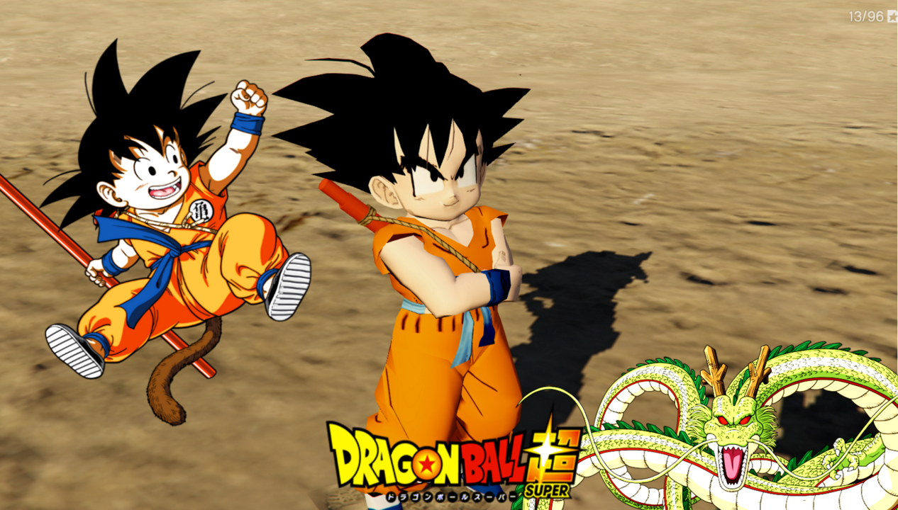 Kid Goku From Dragon Ball