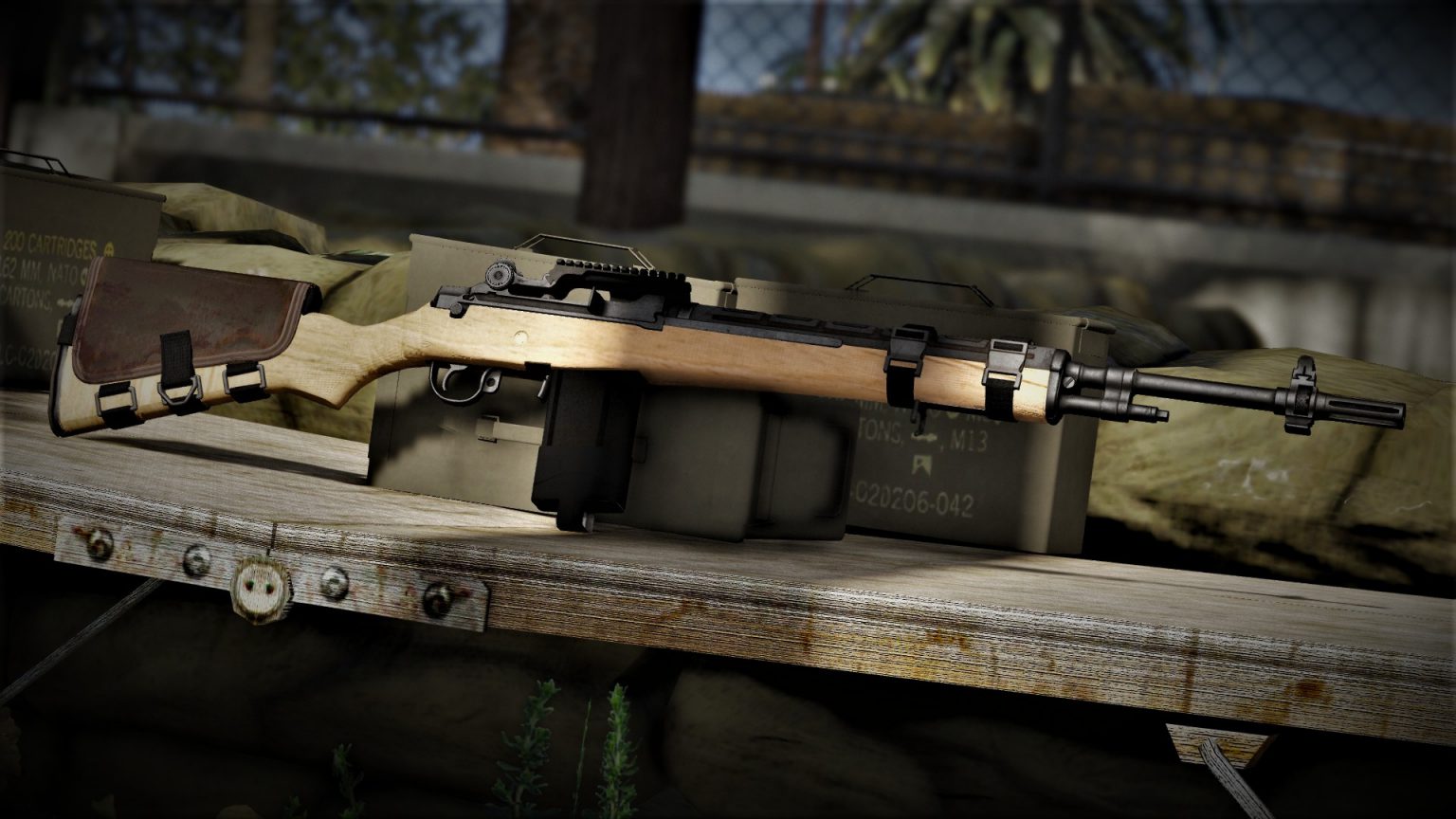 M14 Classic Wood Skin 2.0 – GTA 5 mod