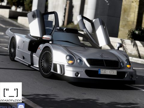 Mercedes-Benz CLK GTR 1998 [Add-On | Template | Extras] 1.0