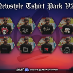 New Style T-Shirt PackV2 for MP Male V1
