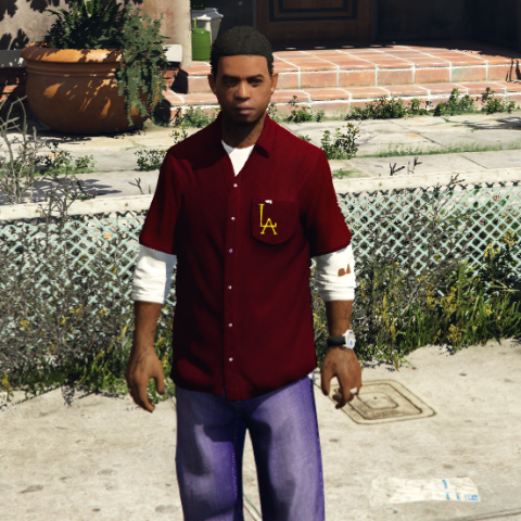 New T-shirts for lamar 1.0 – GTA 5 mod