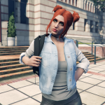 Recolored denim jacket for MP Female 1.1 Recolored denim jacket for MP Female 1.1