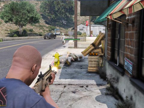 Rubber bullet rifle [Replace] 1.0