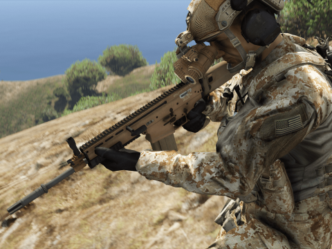 SCAR-H Battle Rifle [Add-On] 1.05