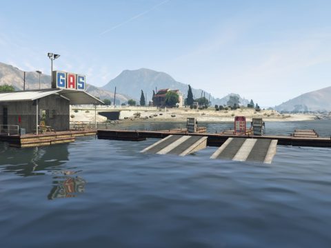 Sandy Shores Gas Dock [YMAP] [Map Builder] 1.0