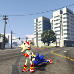 Super Shadow [Add-On Ped] / Shadow the Hedgehog 1.0