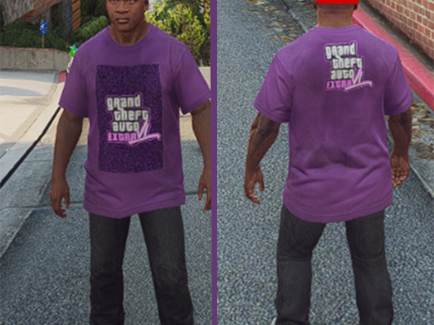 Sweet Grand Theft Auto Extra VI shirt V1.0