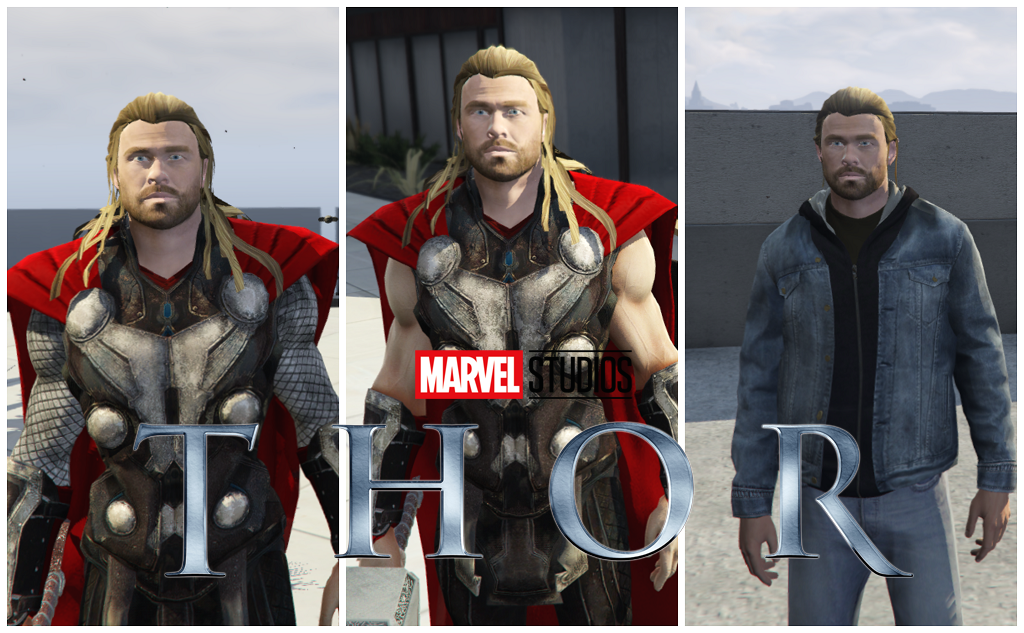 Thor(MCU) Pack w/Cloth Physics