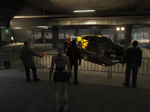 Tuners DLC meets cars Scene on SP [Menyoo] 1.0