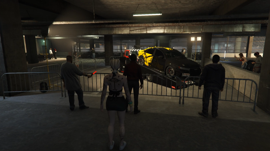 Tuners DLC meets cars Scene on SP [Menyoo] 1.0