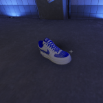 Air Force 1 Blue Bandana Customs for Franklin 1.0