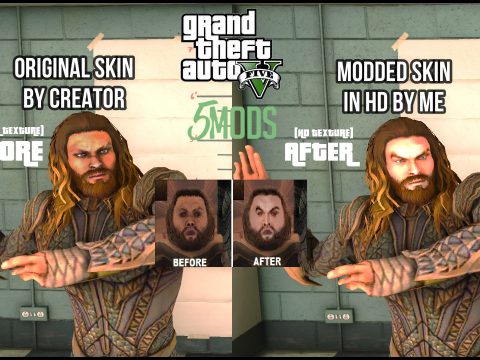Aquaman Retexture 1.0