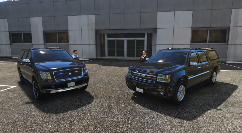 Armored SUV VIP transporter [Add-On] 2.0