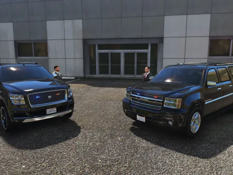 Armored SUV VIP transporter [Add-On] 2.0