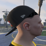 Backwards Los Angeles Lakers Floral Cap V1.0
