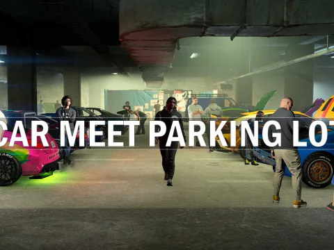 Car Meet Parking Lot Interior [MLO] [FiveM/SP] 1.0