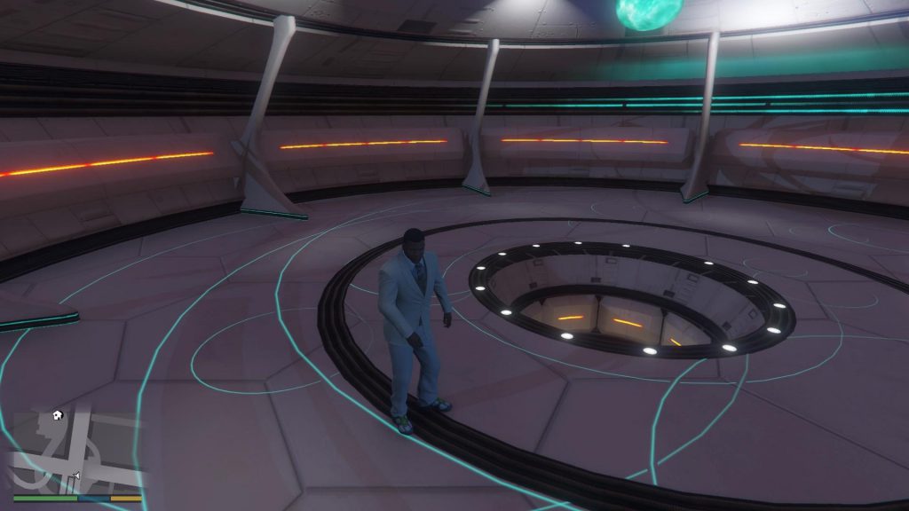 Collision for UFO interior [DLC]