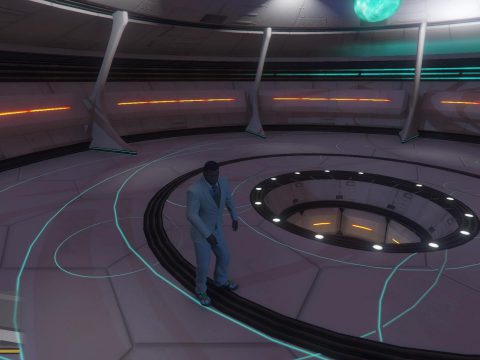 Collision for UFO interior [DLC]