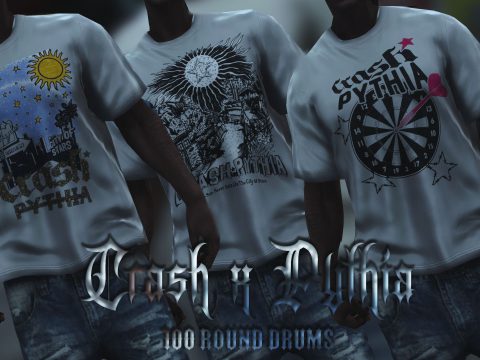 Crash x Pythia T-Shirt Pack for MP Male 1.0