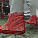 DIOR Red B-23 High-Top Sneaker for MP male 1.0