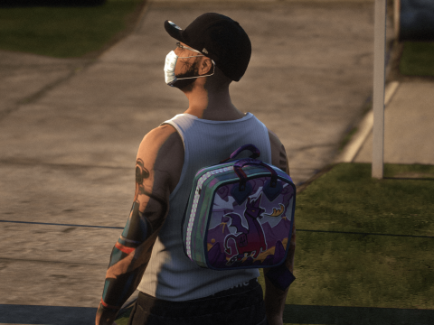 Dark Bag Back Bling (FORTNITE) 1.0