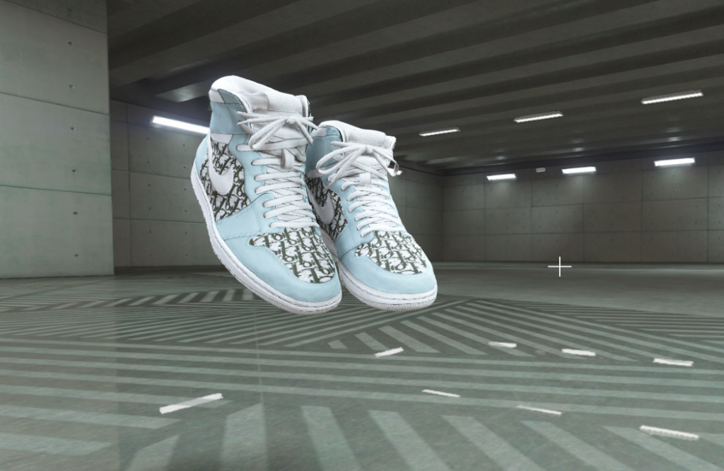 Dior x Nike Custom Air Jordan 1s for Franklin 1.0
