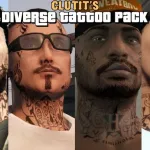 Diverse Tattoo Pack V1