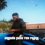 Dreads Pack for Frank 4 Dreads Pack for Frank 4
