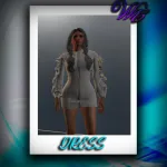 Dress with a frill for MP Female 1.0