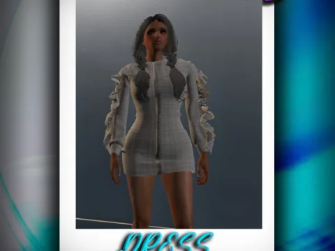 Dress with a frill for MP Female 1.0