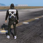 Palm Angels "Flames Cap" Strapped to jeans 1.0
