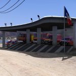 French firefighter house / caserne sapeurs-pompier 1.0