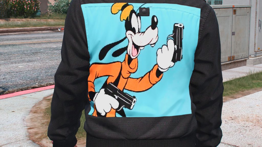 Goofy with gun shirt for frank 1.0