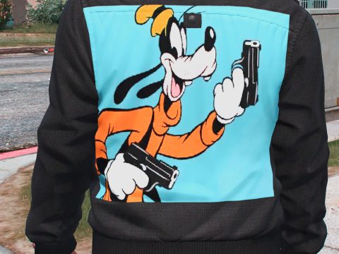 Goofy with gun shirt for frank 1.0