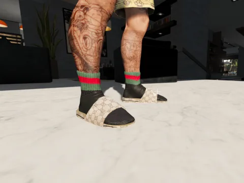 Gucci Flip flops and socks for MP male 1.0