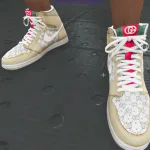 Gucci x Nike Custom Air Jordan 1s for Franklin 1.0