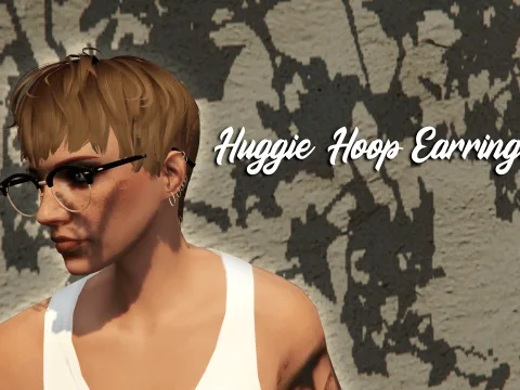 Huggie Hoop Earrings for MP Female 1.0