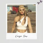 Kaysa Hair for MP Female [SP/FiveM] 1.0