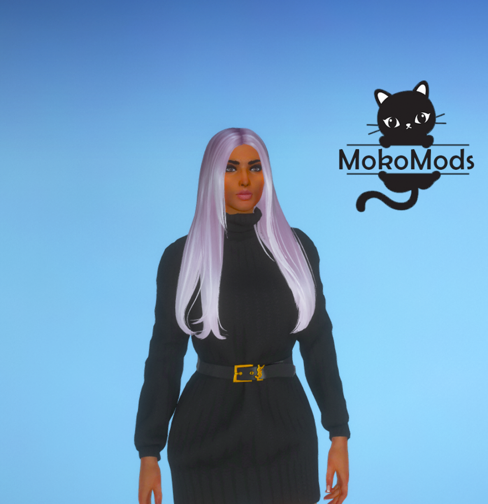 Long ombre hairstyle for MP Female 1.0 