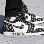 Louis Vuitton x Air Jordan 1 Customs